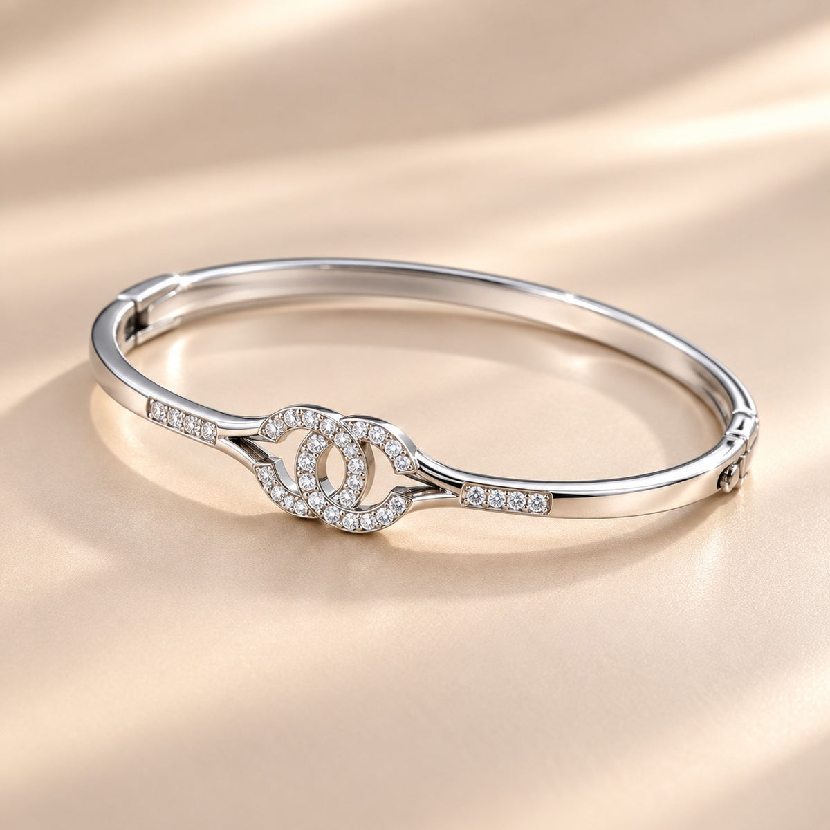 Celeste Double-Link Diamond Bracelet