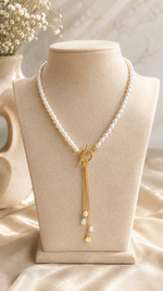 Freshwater Pearl Lariat Necklace
