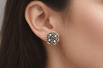 Emerald Bloom Studs