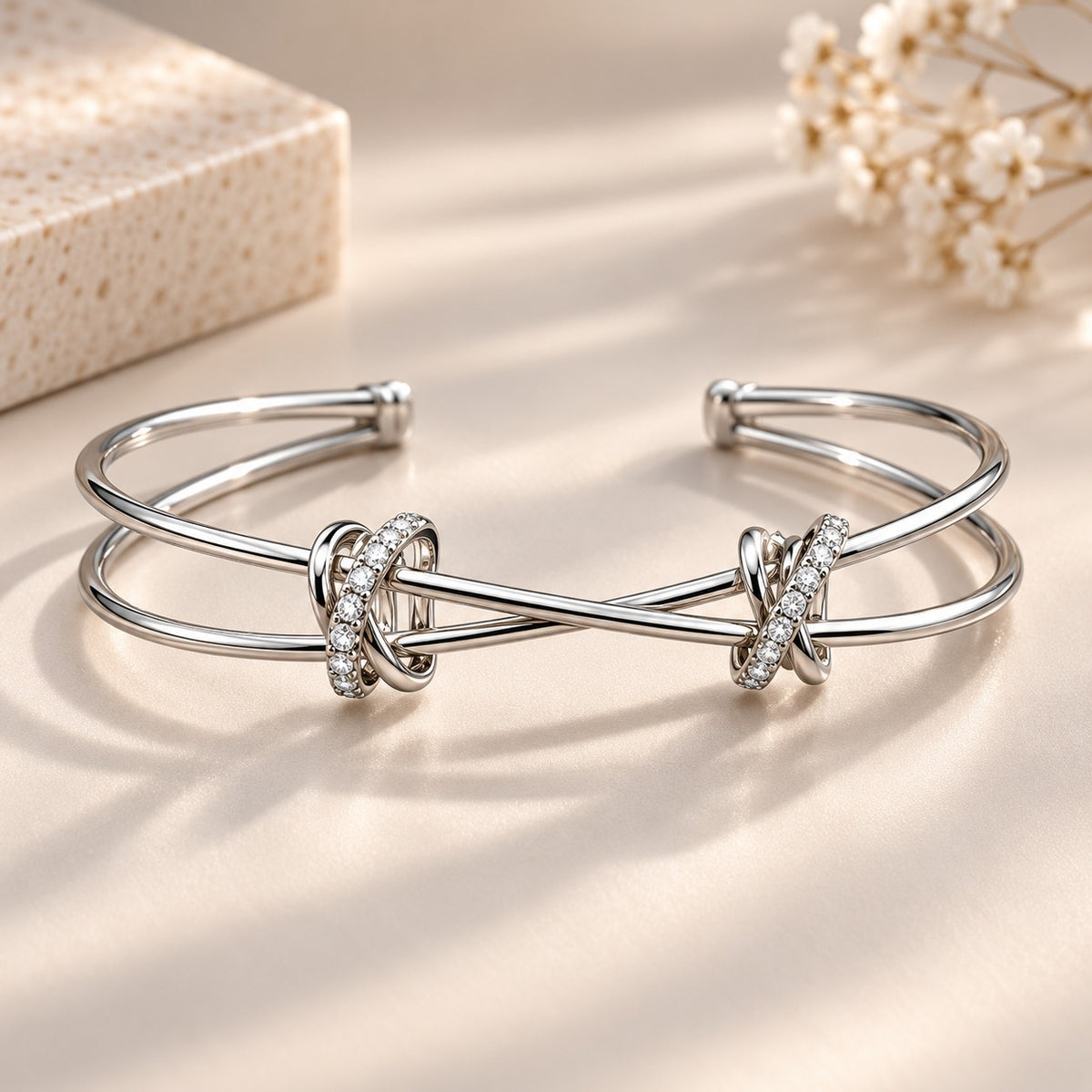 Eternal Knot Cuff