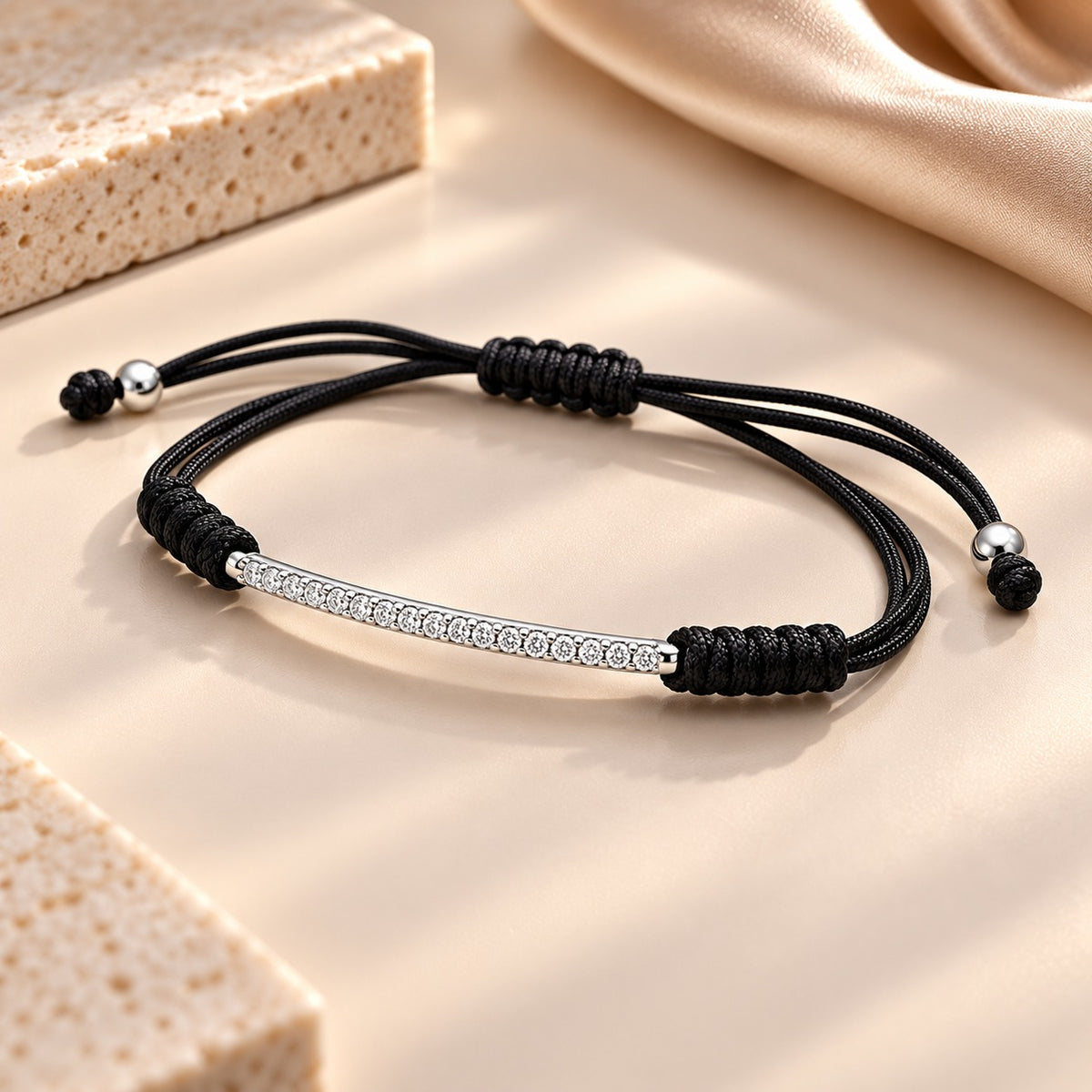 Midnight Luxe Adjustable Bracelet