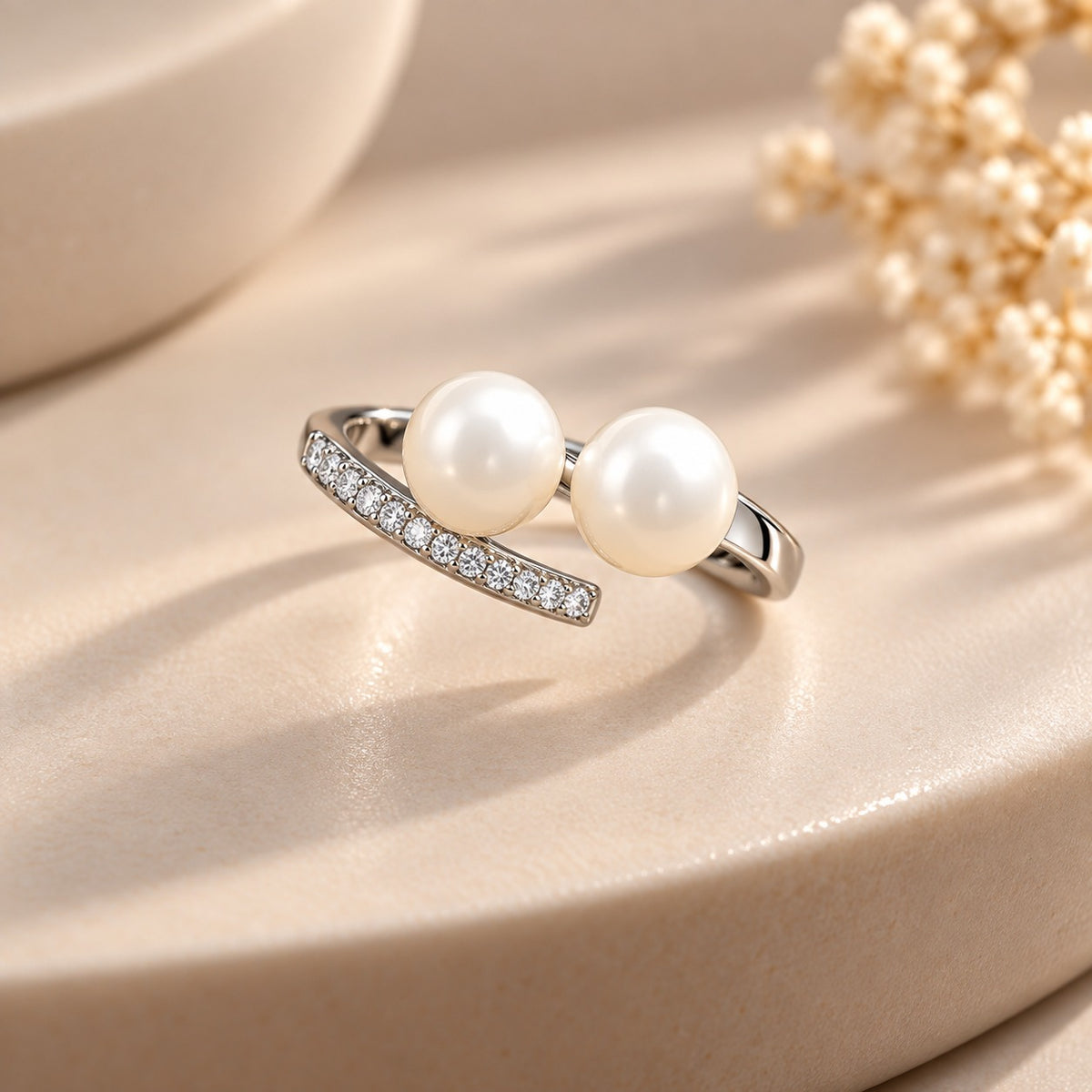 Pearl Sweep Ring