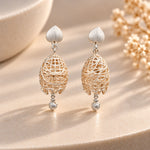 Lattice Drop Earrings